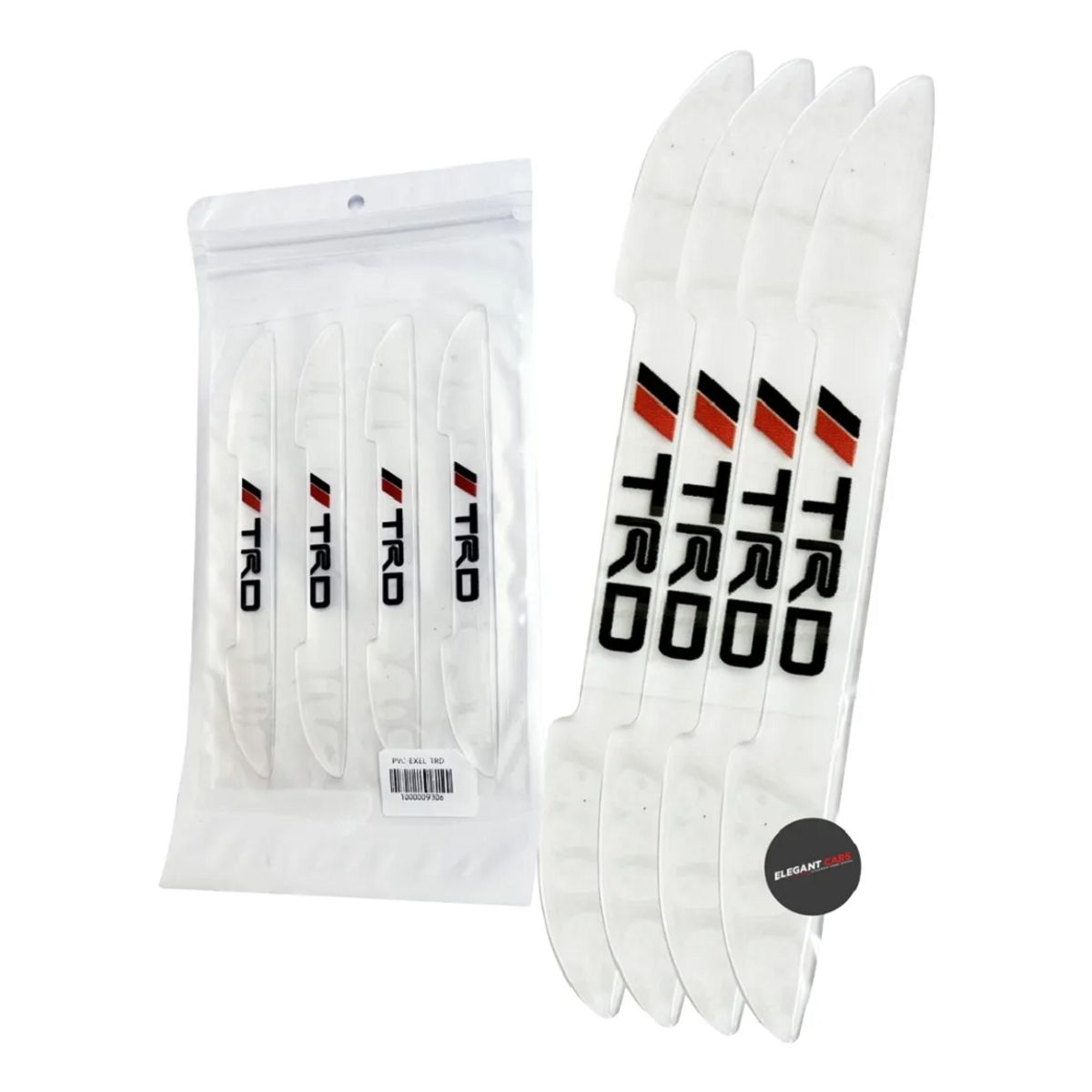 GENERICO - Protector Reflectivo de Puerta TRD 145x15 cm  4Pcs