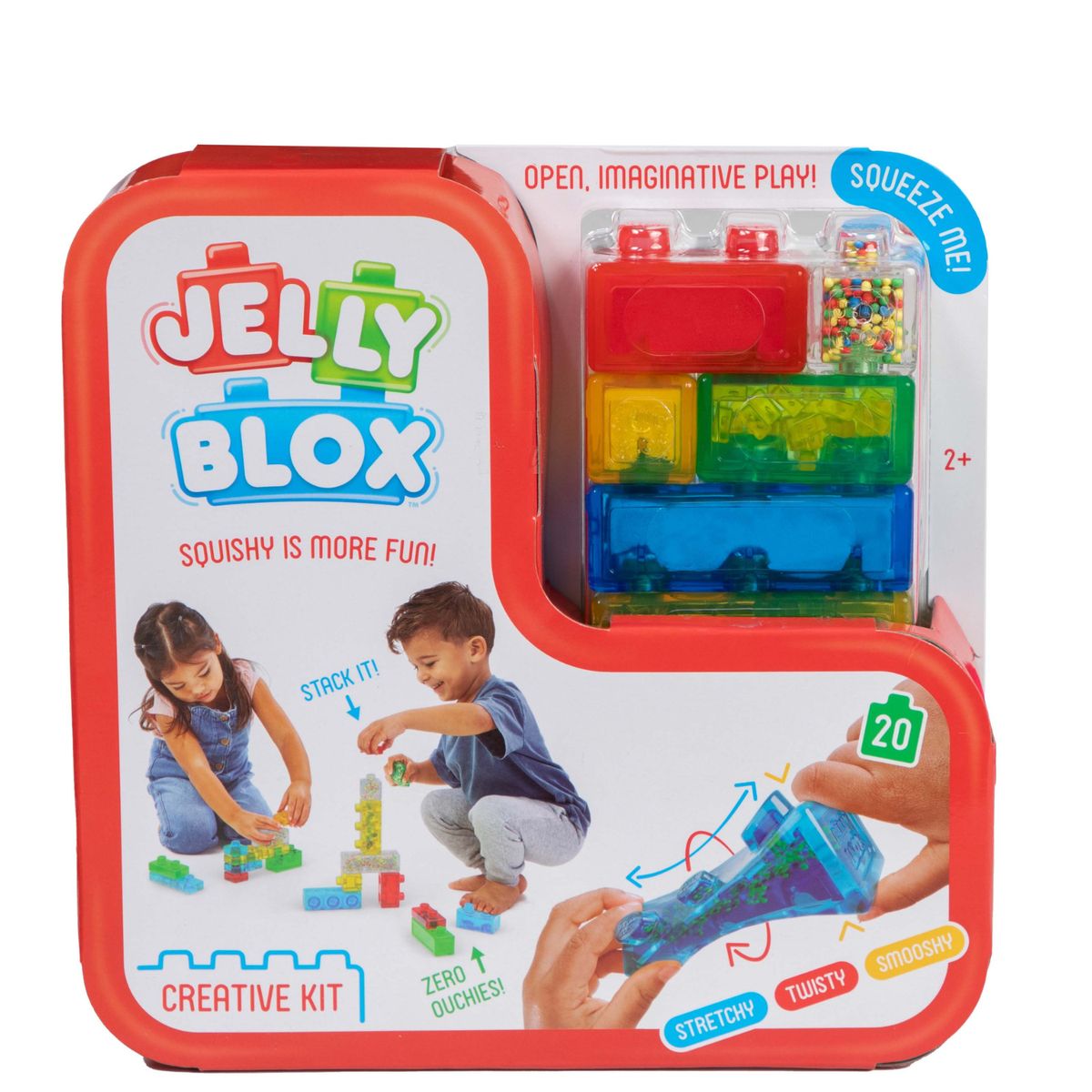 GOLIATH - Jelly Blox bloques sensoriales suaves 20 piezas