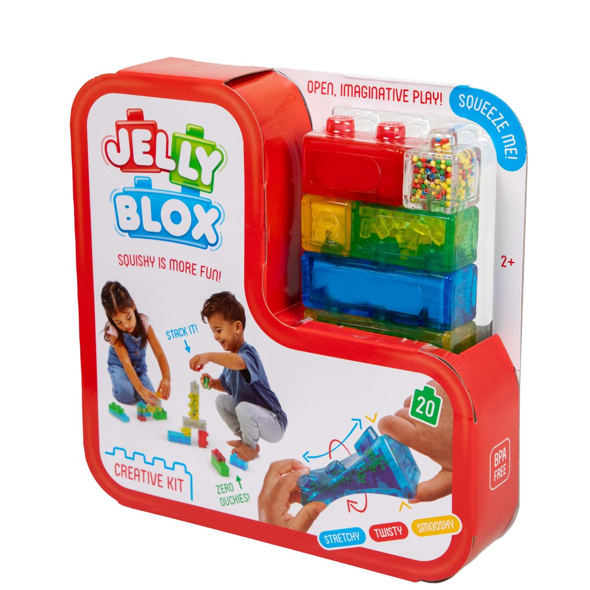 GOLIATH - Jelly Blox bloques sensoriales suaves 20 piezas