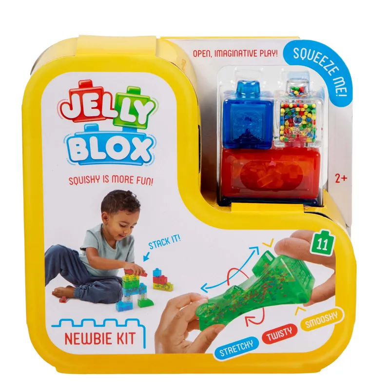 GOLIATH - Jelly Blox bloques sensoriales suaves 11 piezas