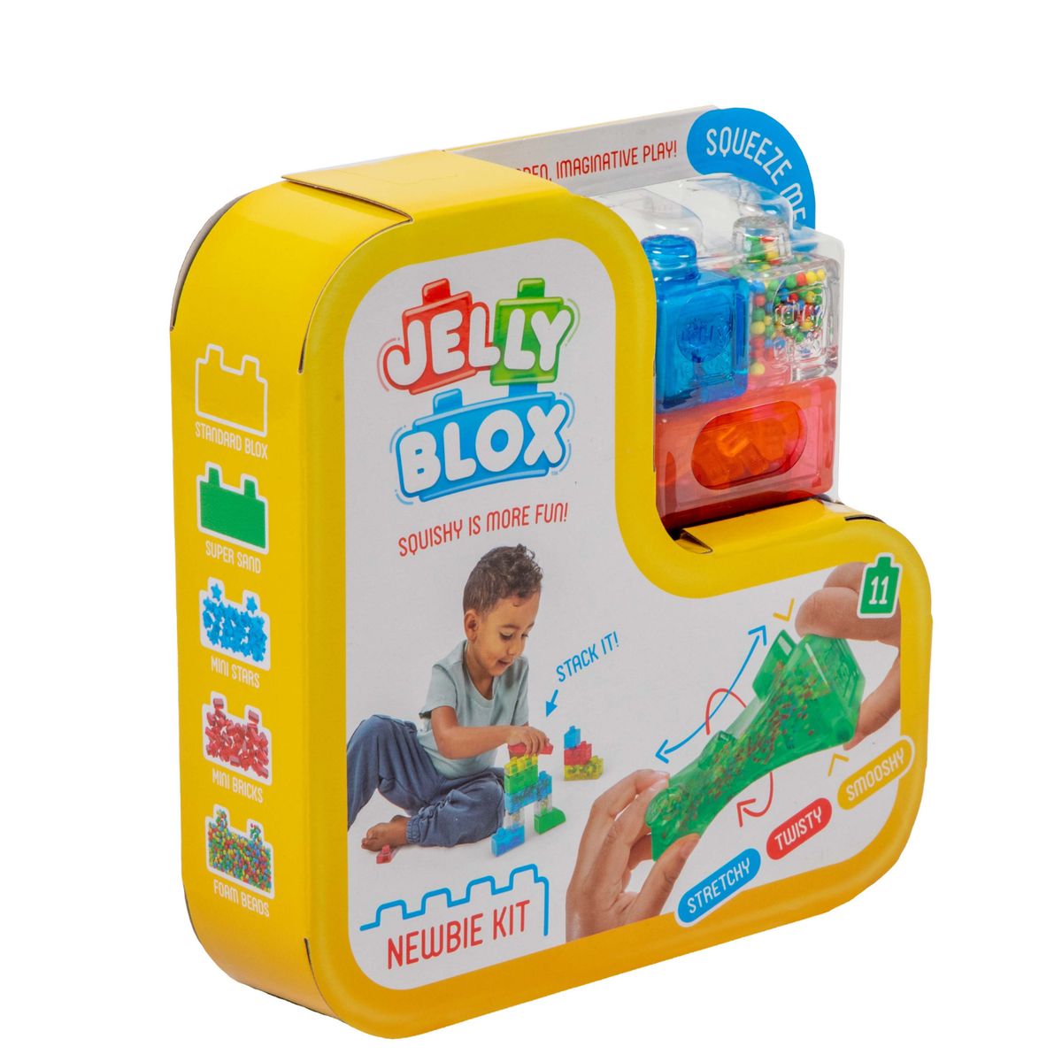 GOLIATH - Jelly Blox bloques sensoriales suaves 11 piezas