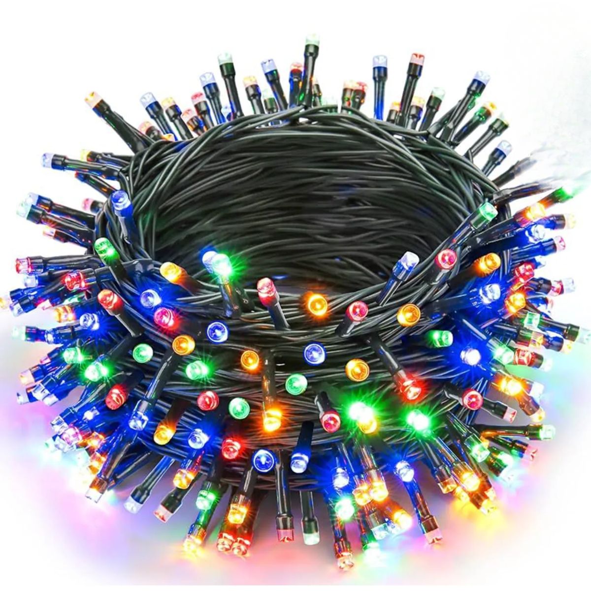 INSPIRA MARKET - Tira de 300 Luces LED Navideñas Multicolor