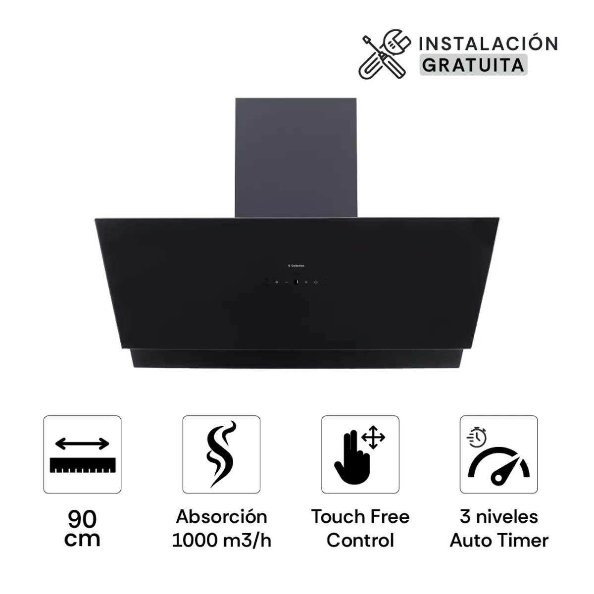 SCOLLECTION - Campana Extractora S-Collection Signature 90Cm