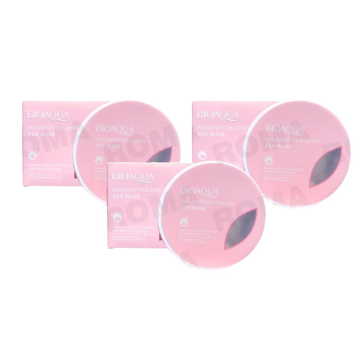 BIOAQUA - PACK 3 MASCARILLA PARA OJERAS EN GEL  SAKURA 80G BIOAQUA