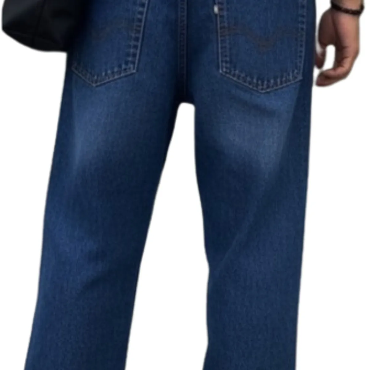 GENERICO - PANTALON JEAN BAGGY FOCALIZADO PARA HOMBRE