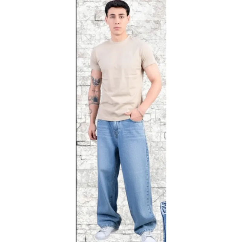 GENERICO - PANTALON JEAN BAGGY FOCALIZADO PARA HOMBRE