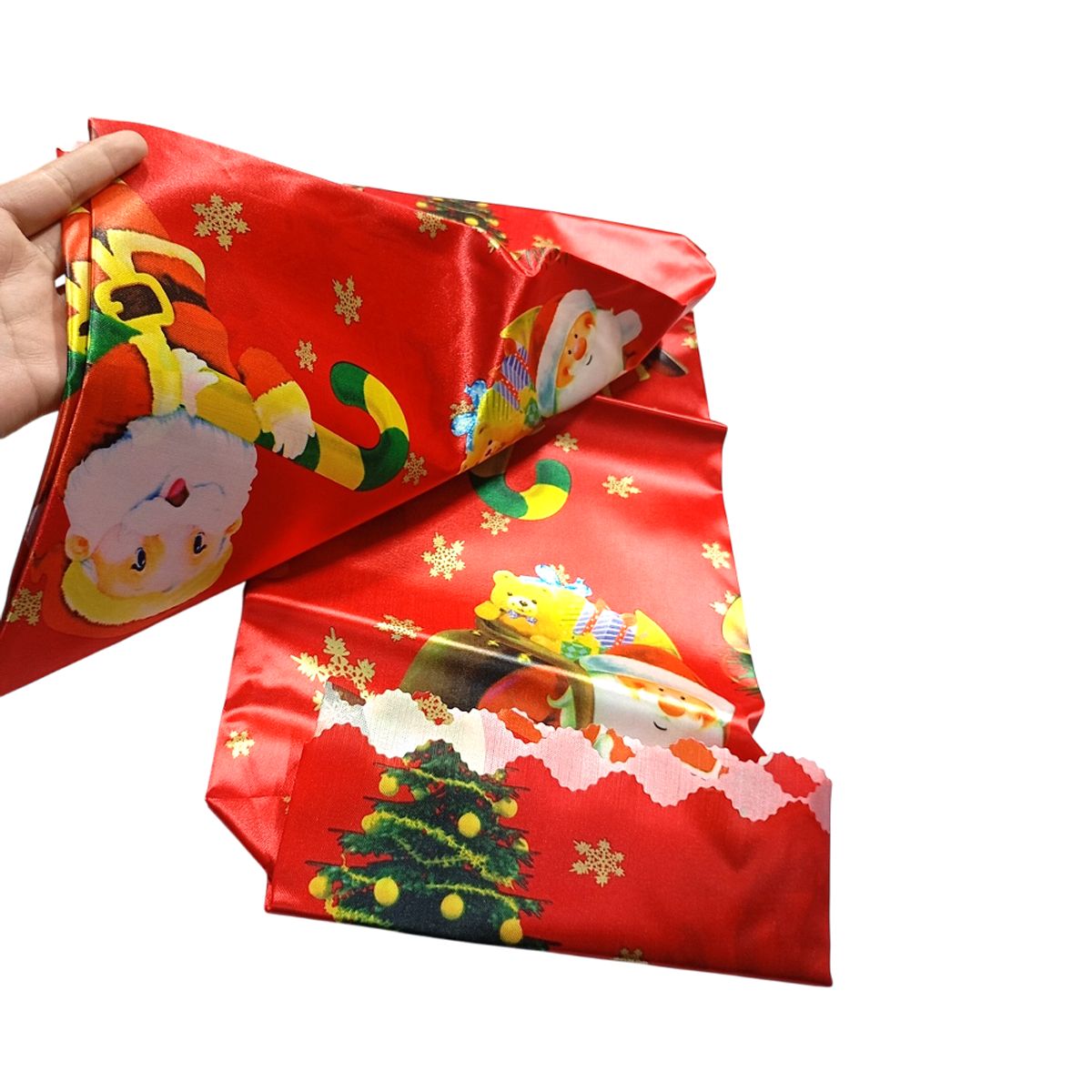 GENERICO - Mantel navideño para mesa rectangular 250 cm x 150 cm