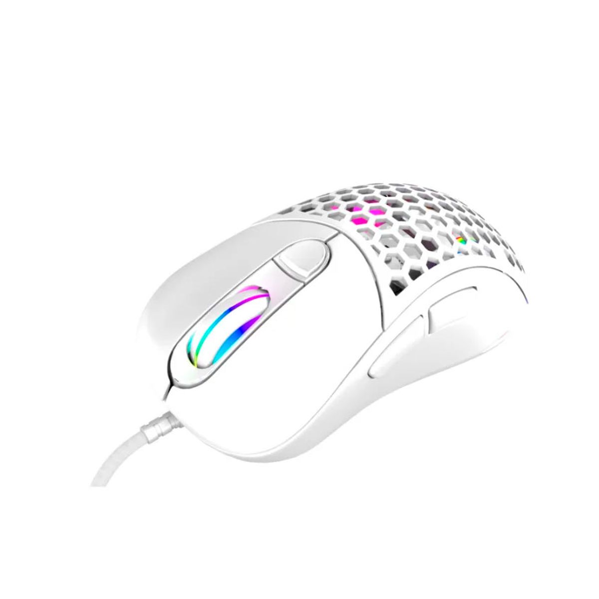 VSG - Mouse VSG Aquila Air White 16,000 DPI RGB Ligero 60g Ultra Preciso
