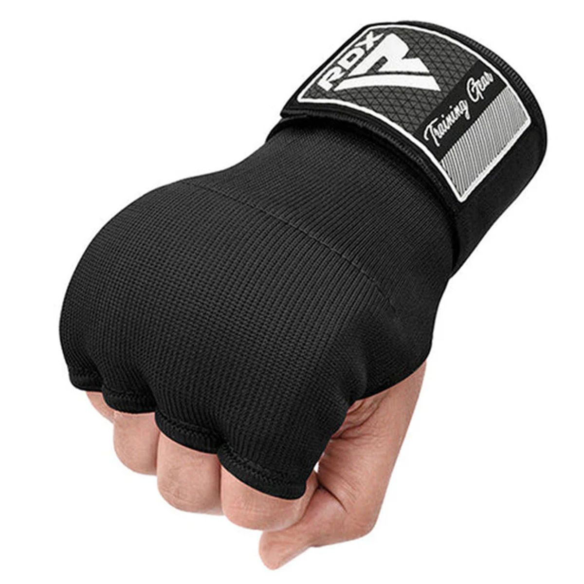 RDX - Par de Guantes Interiores para Boxeo MMA Muay Thai IS2 Negro - L