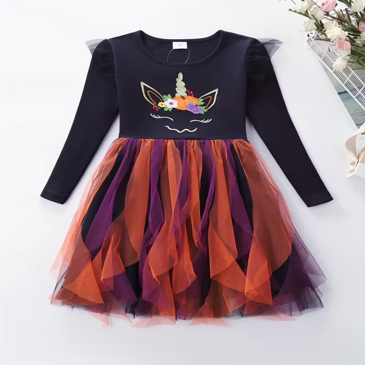 GENERICO - VESTIDO NIÑA  PARA HALLOWEEN