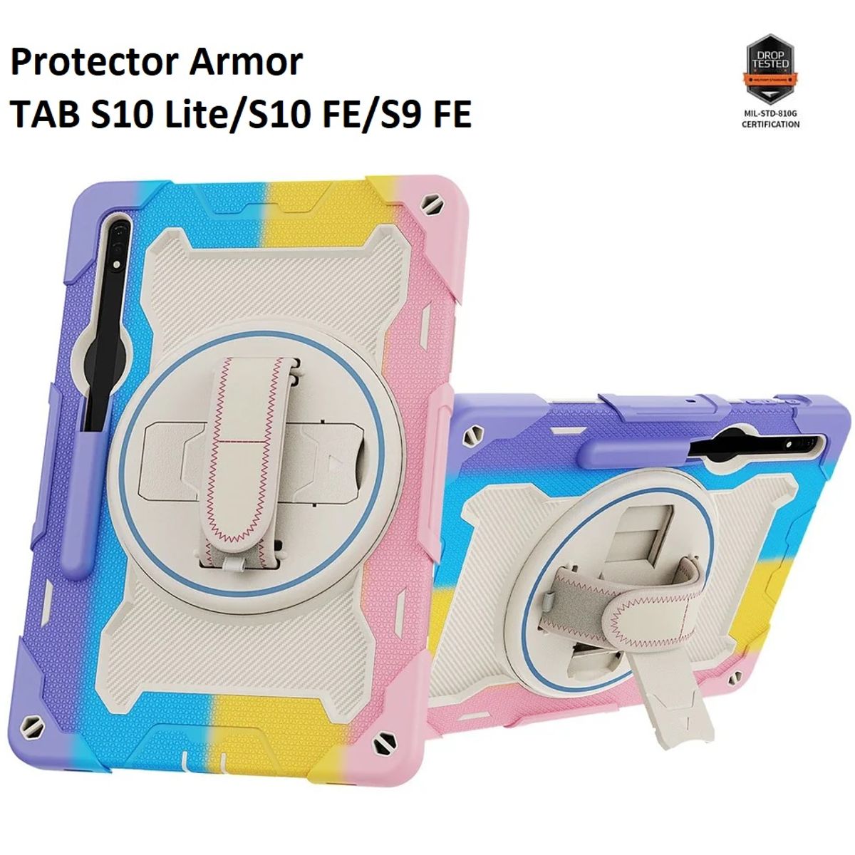 GENERICO - Protector Antigolpe Tablet Samsung Galaxy Tab S10 Lite S10 FE S9 FE 10.9