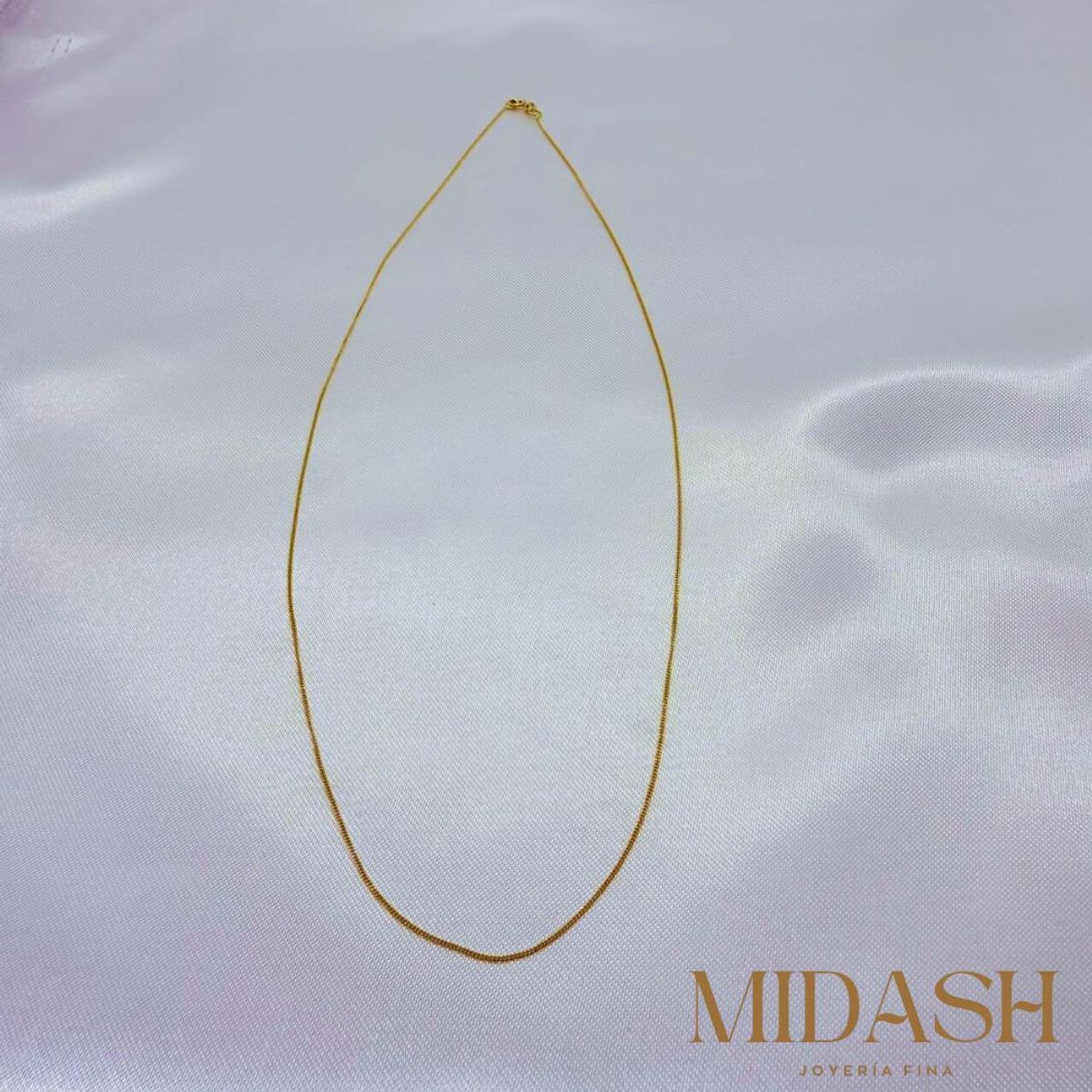 GENERICO - Cadena pancer de oro de 18 quilates