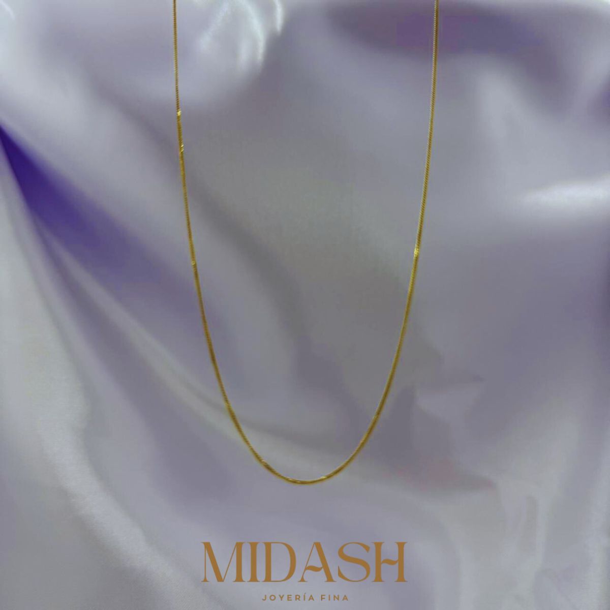 GENERICO - Cadena pancer de oro de 18 quilates