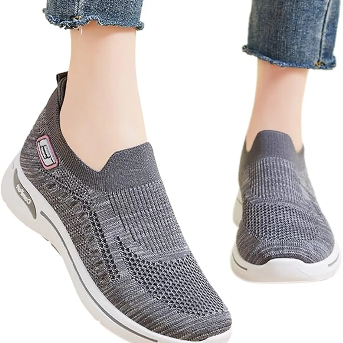 GENERICO - Zapatillas Urbanas para mujer ultra cómodas Ligeras sin cordones