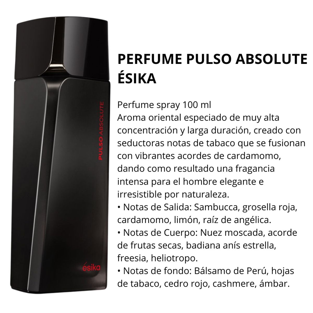 ESIKA - pulso absolute perfume más desodorante ésika