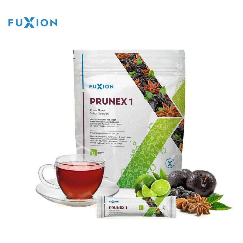 FUXION - Prunex1 Limpieza De Colon Desintoxica Pack X 28 Unid.