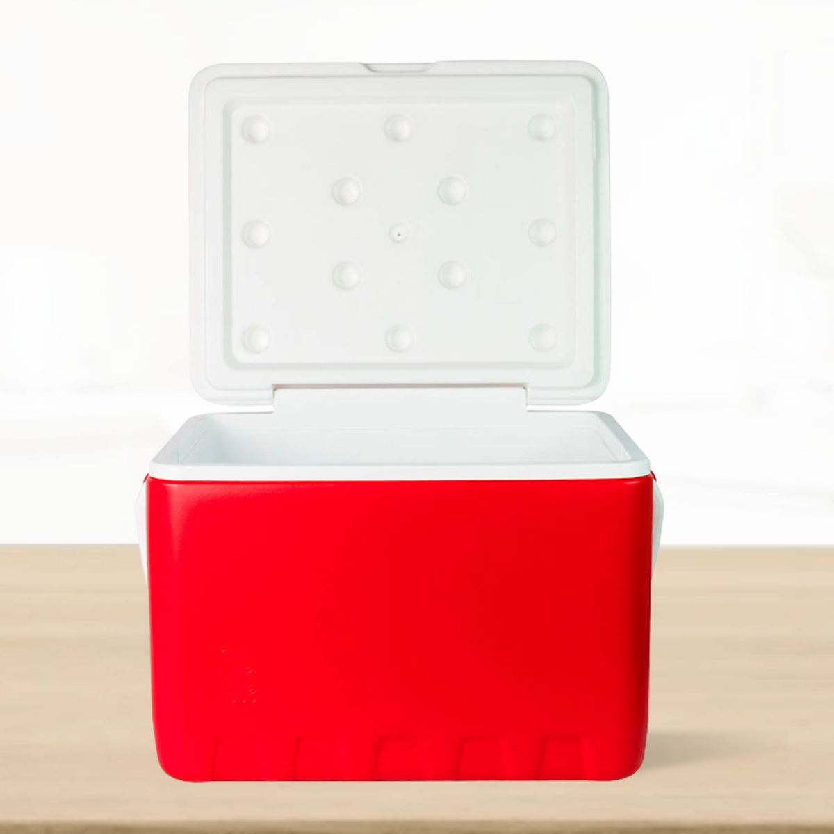 BASA - Cooler de Polipropileno Ycepro Rectangular Rojo Basa 34 l