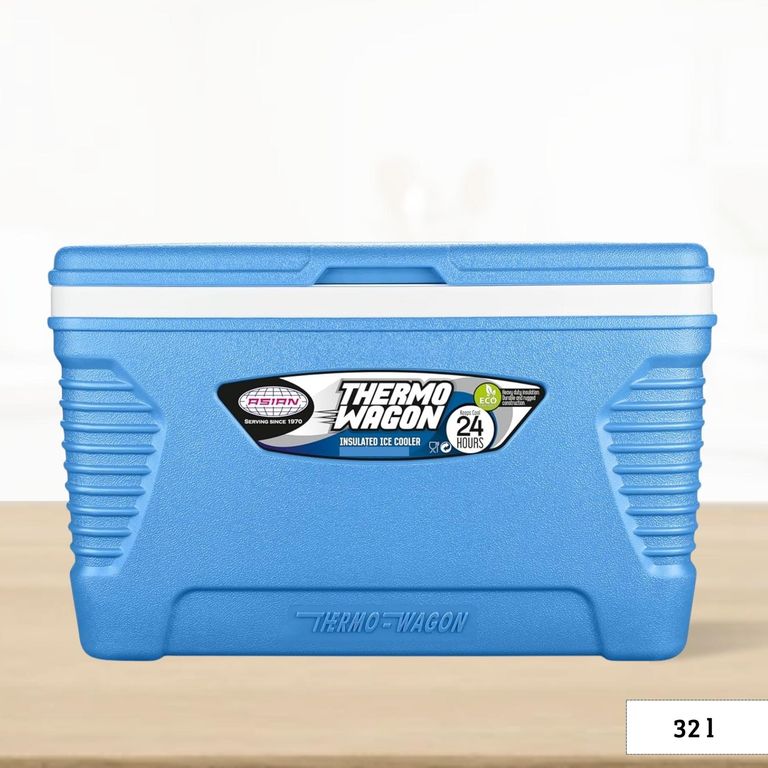 Cooler Rectangular Azul Thermo Wagon 32 litros GENERICO | falabella.com