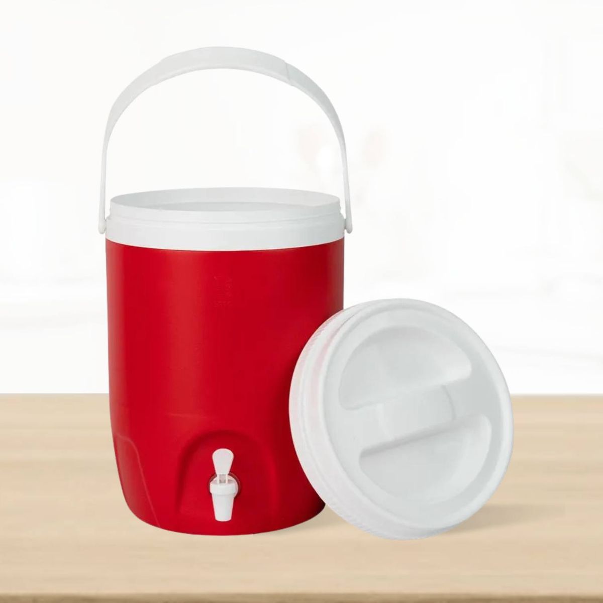 BASA - Cooler de Polipropileno Ycepro Rojo Basa 7 Litros