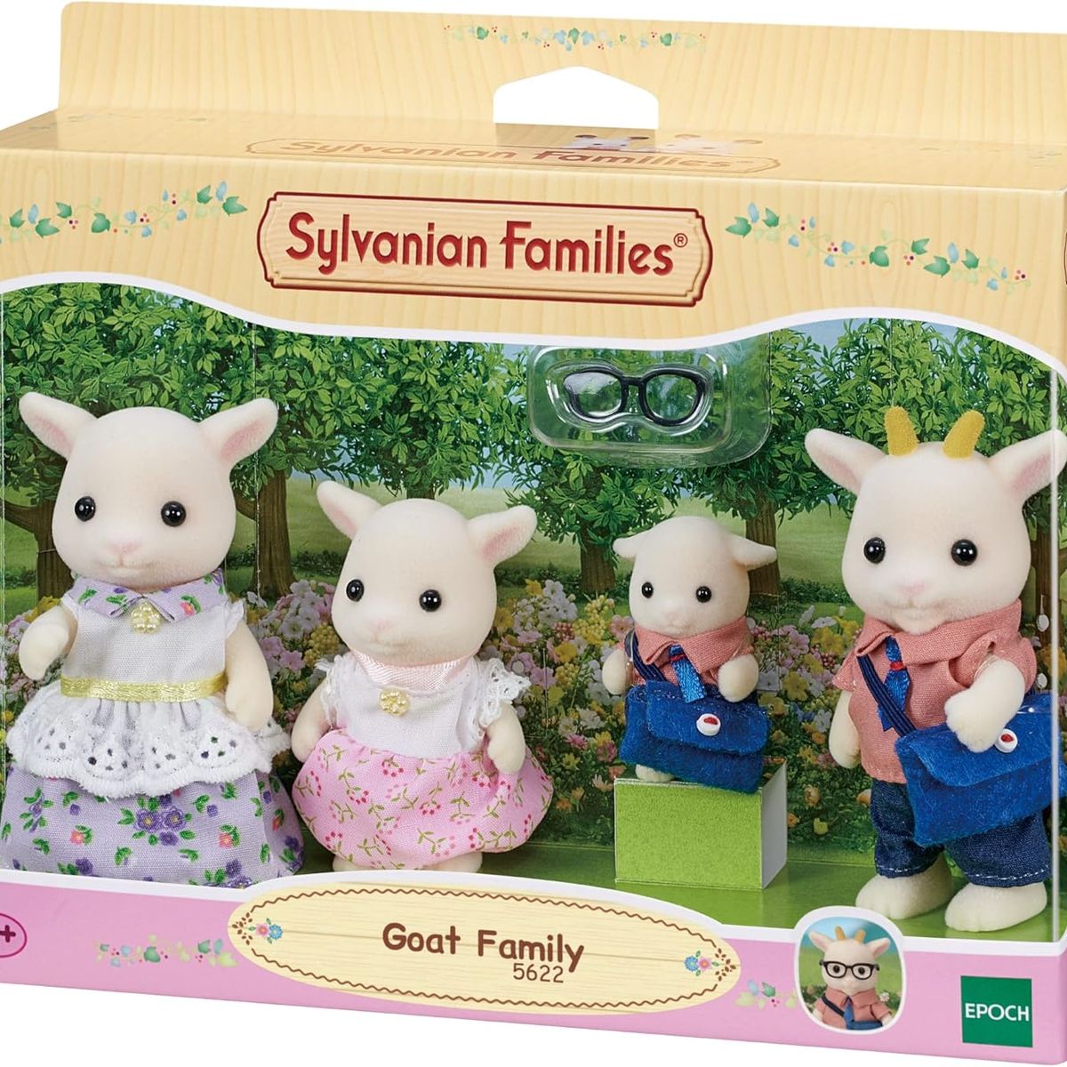 SYLVANIAN FAMILIES - Juguete Sylvanian Ternurin Familia Cabra Original