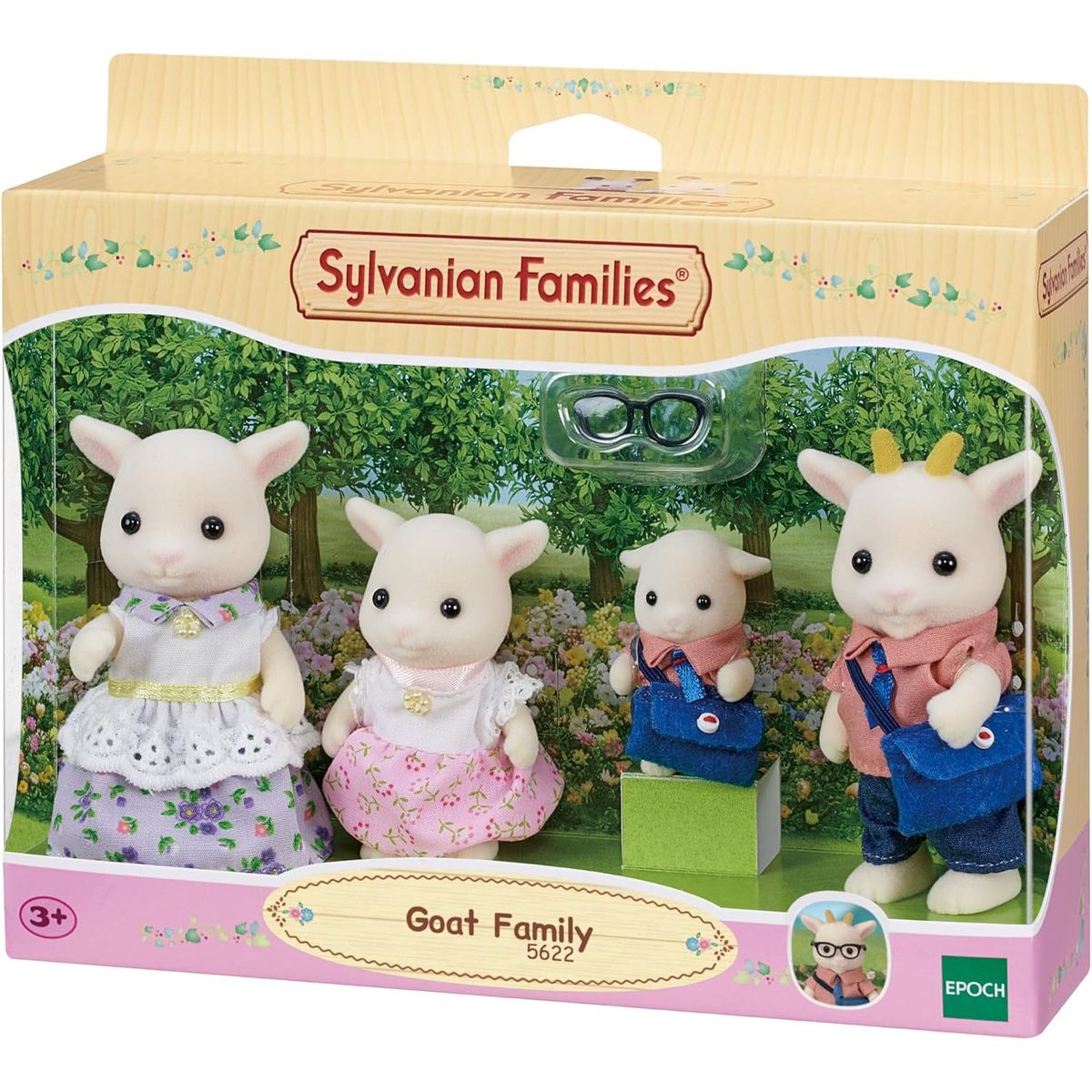 SYLVANIAN FAMILIES - Juguete Sylvanian Ternurin Familia Cabra Original