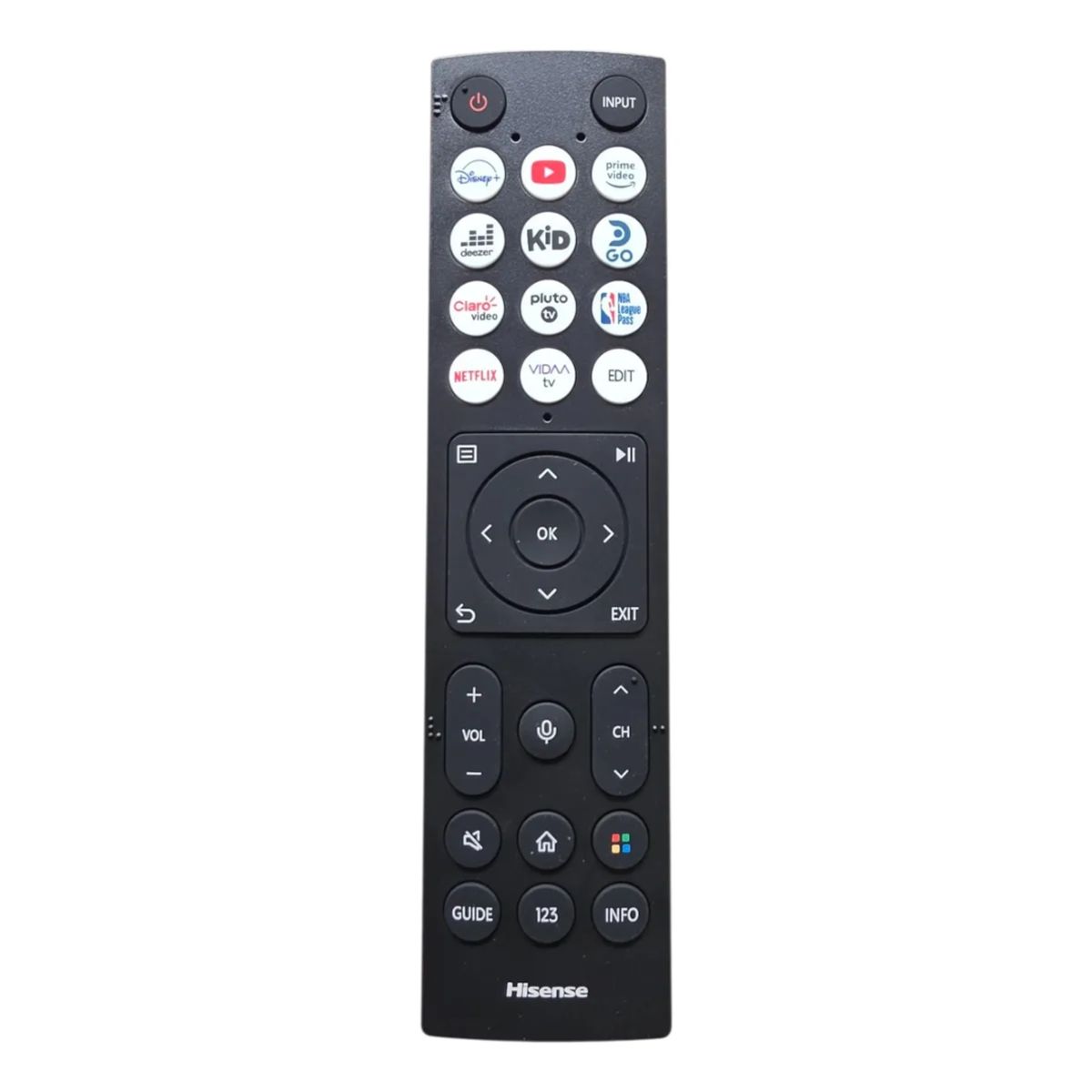 HISENSE - Control remoto Hisense con voz smart tv