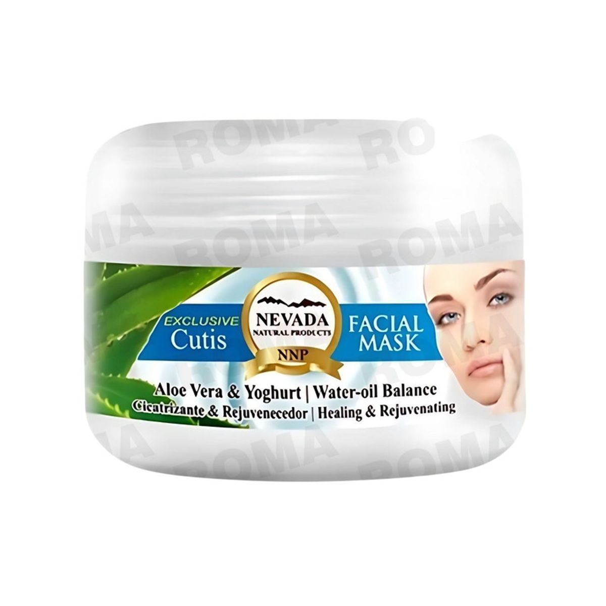 NEVADA NATURAL PRODUCTS - MASCARILLA FACIAL DE YOGURT Y ALOE VERA 100G NEVADA