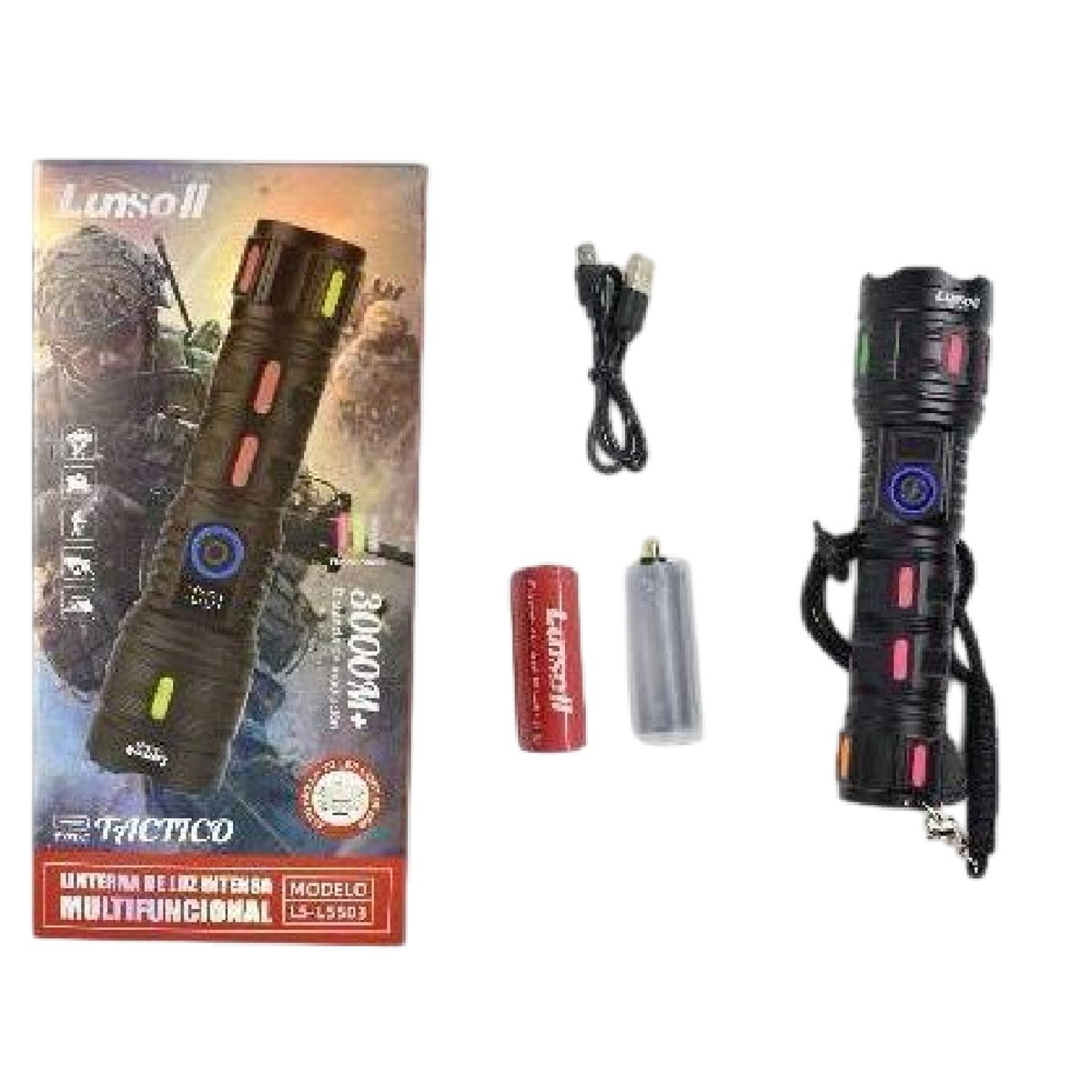 GENERICO - Linterna de largo alcance LED  LS-L5503