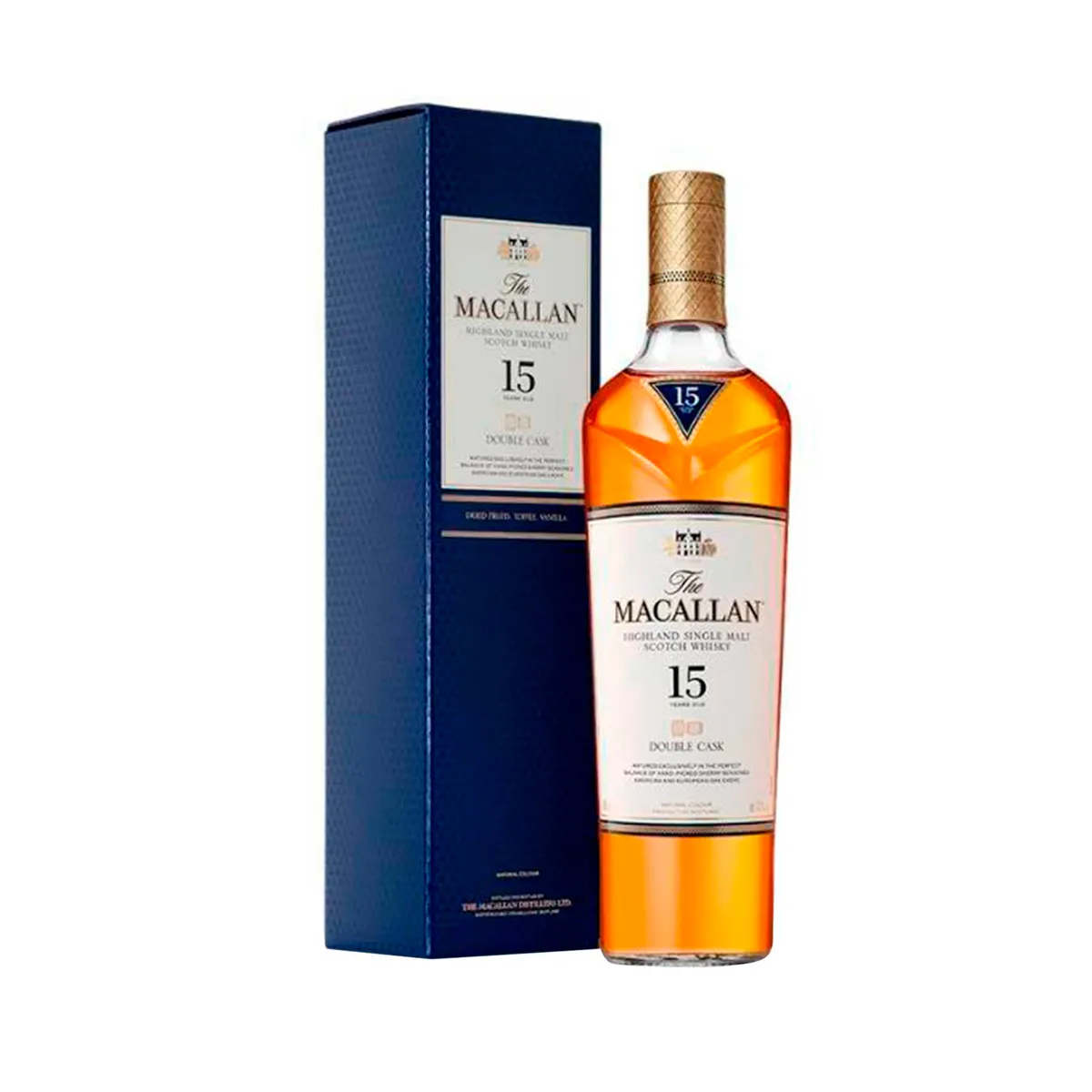 MACALLAN - The Macallan 15 Años Double Cask x 700 ml