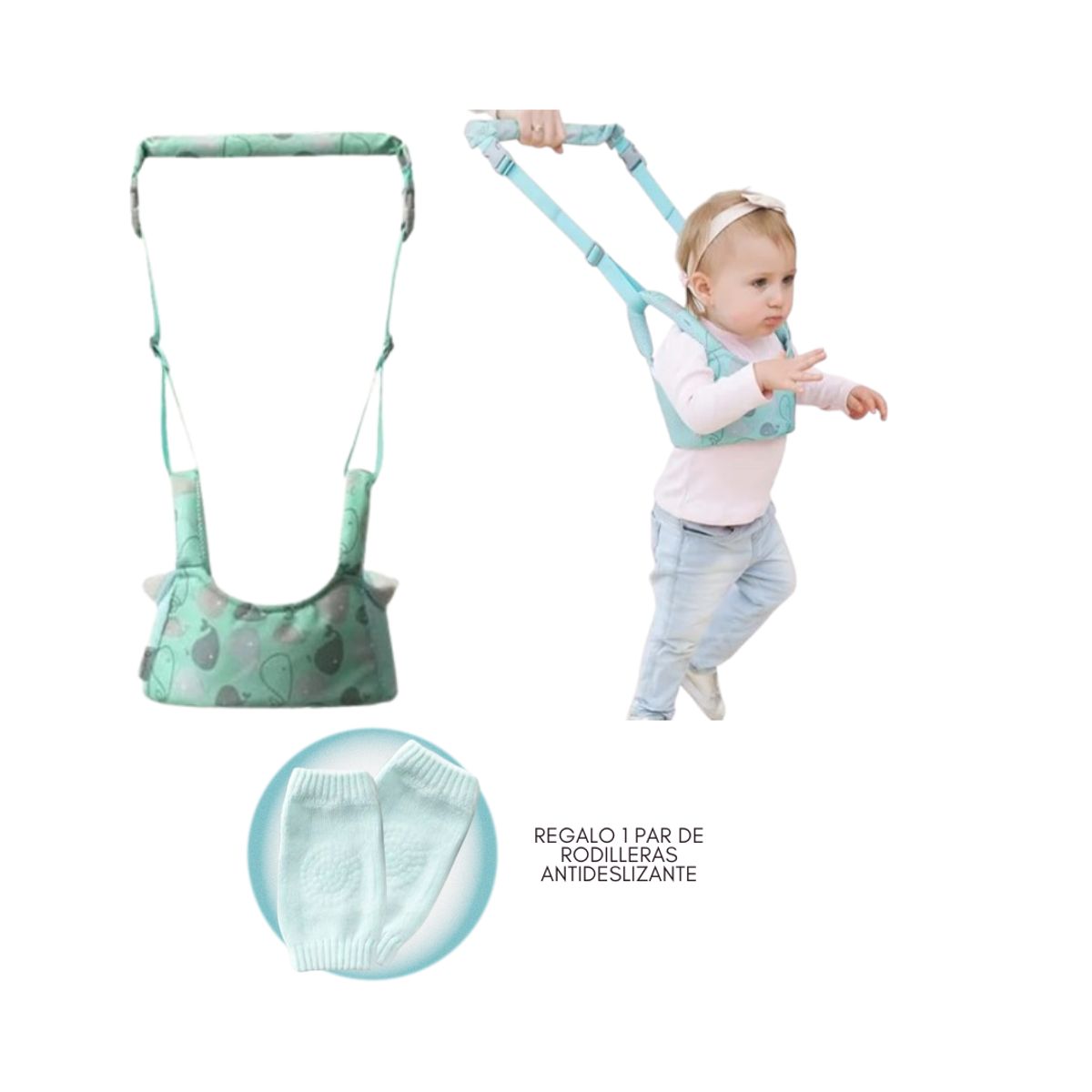 GENERICO - Arnes Andador Para Bebe Con Cinturon ajustable