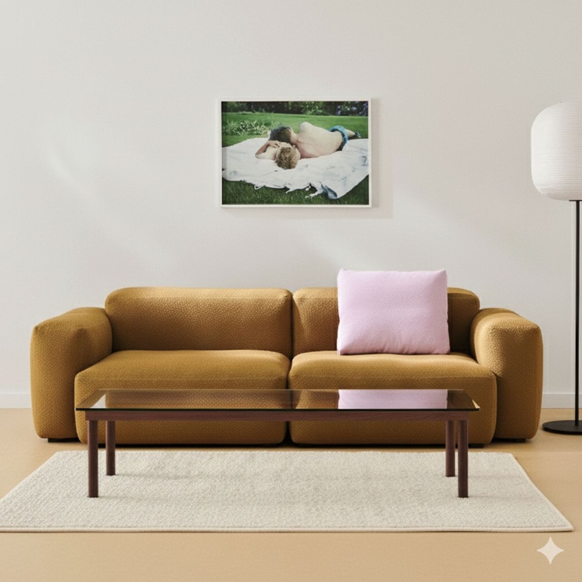 GENERICO - SOFÁ SECCIONAL ENGLAND - Mostaza