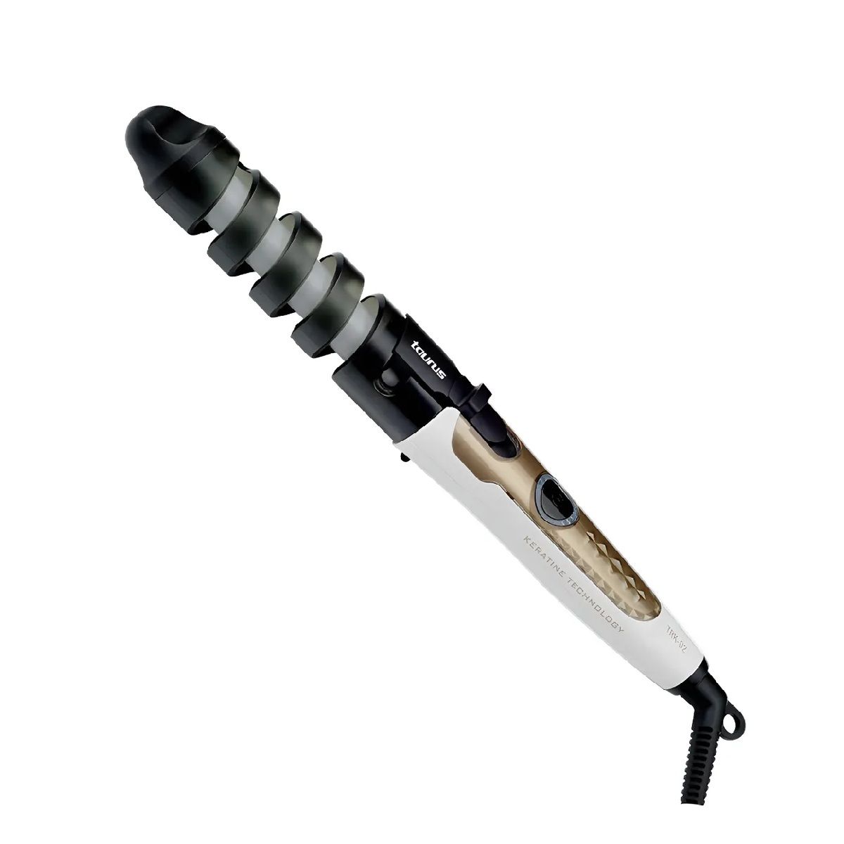 TAURUS - Rizadora De Cabello Taurus Cerámica Con Keratina De 20 Mm