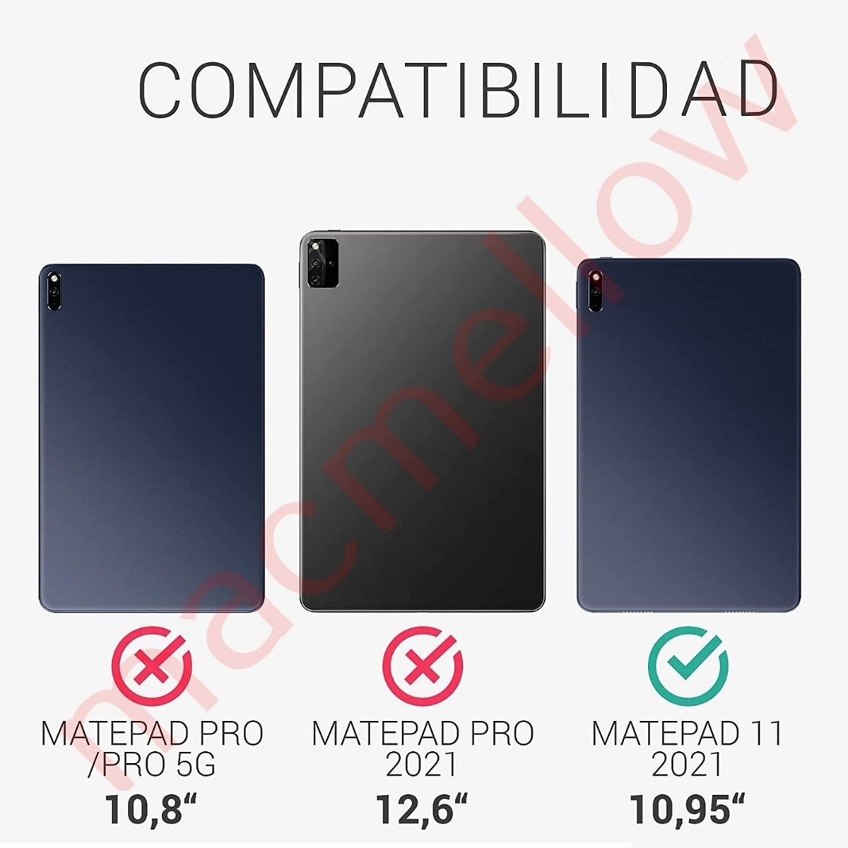 GENERICO - Funda Case para Huawei MatePad 11 2021 Cover Protector Giratoria