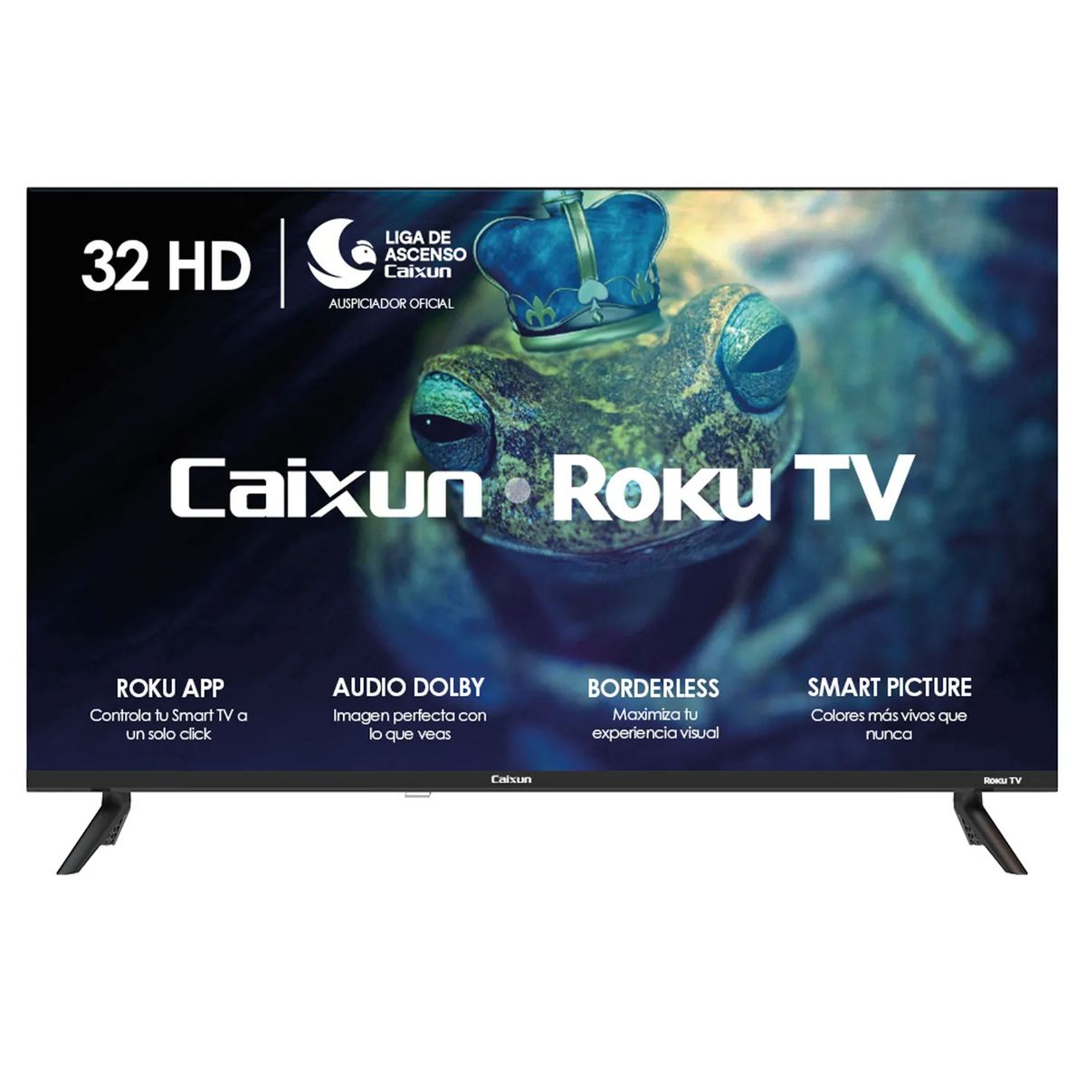 CAIXUN - Televisor Caixun LED 32 HD Roku TV C32V1HR