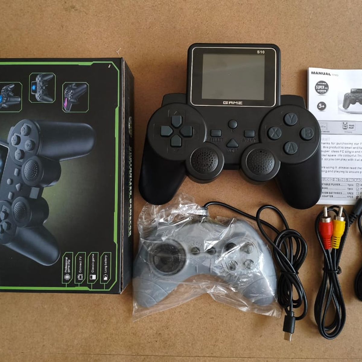 GENERICO - Consola Gamepad S10 Inalámbrico 520 Juegos Clasicos Retro