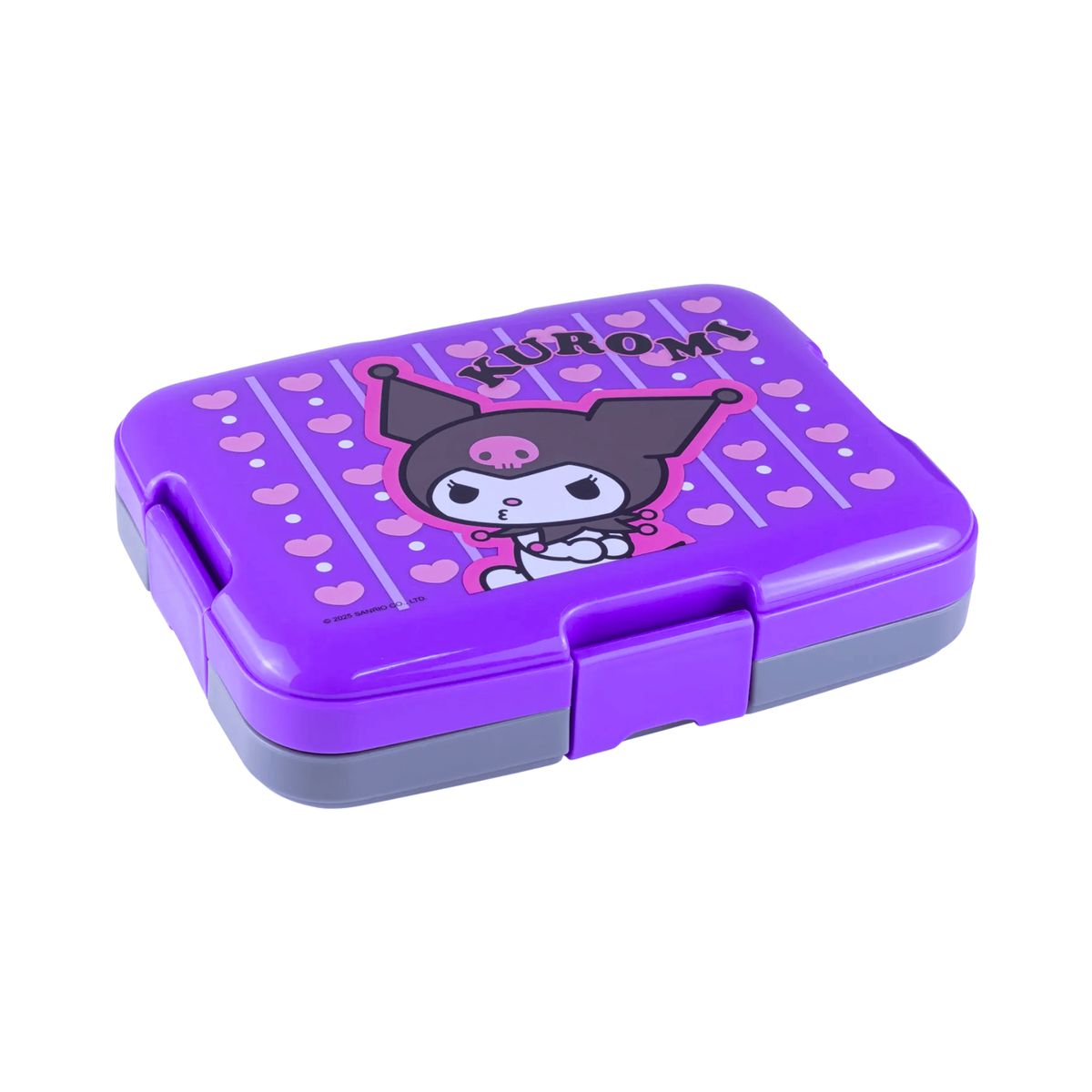 SANRIO - Taper Bento KUROMI 4 Broches 5 Divisiones