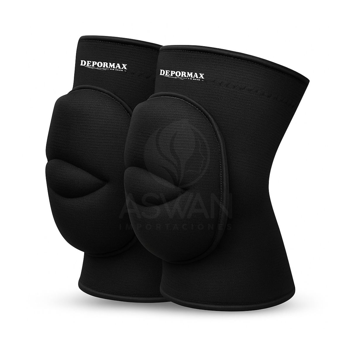 GENERICO - Rodillera Deportiva Acolchonada Para Vóley Medio Impacto - DEPORMAX