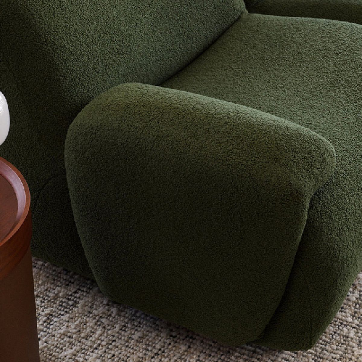 GENERICO - SOFÁ SECCIONAL PROFUE - VERDE