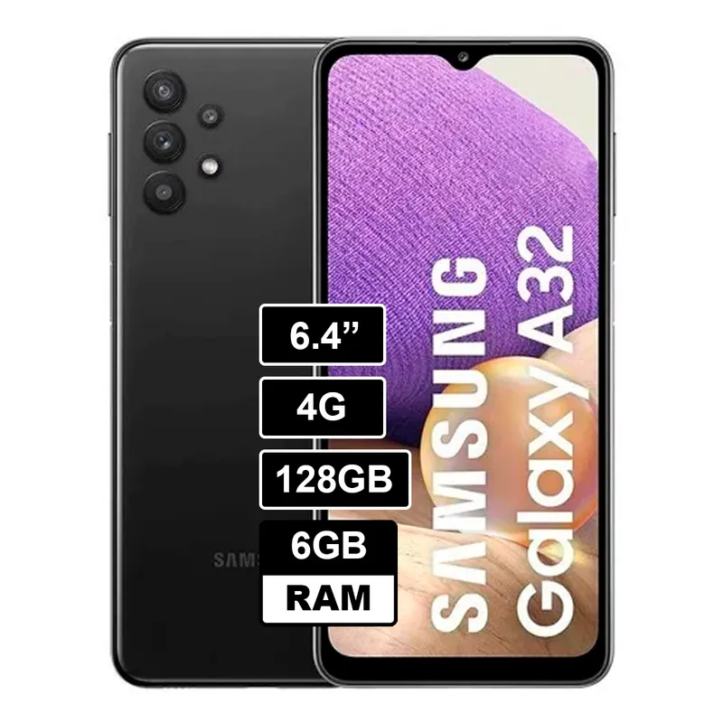 SAMSUNG - Galaxy A32 128GB 6GB Negro