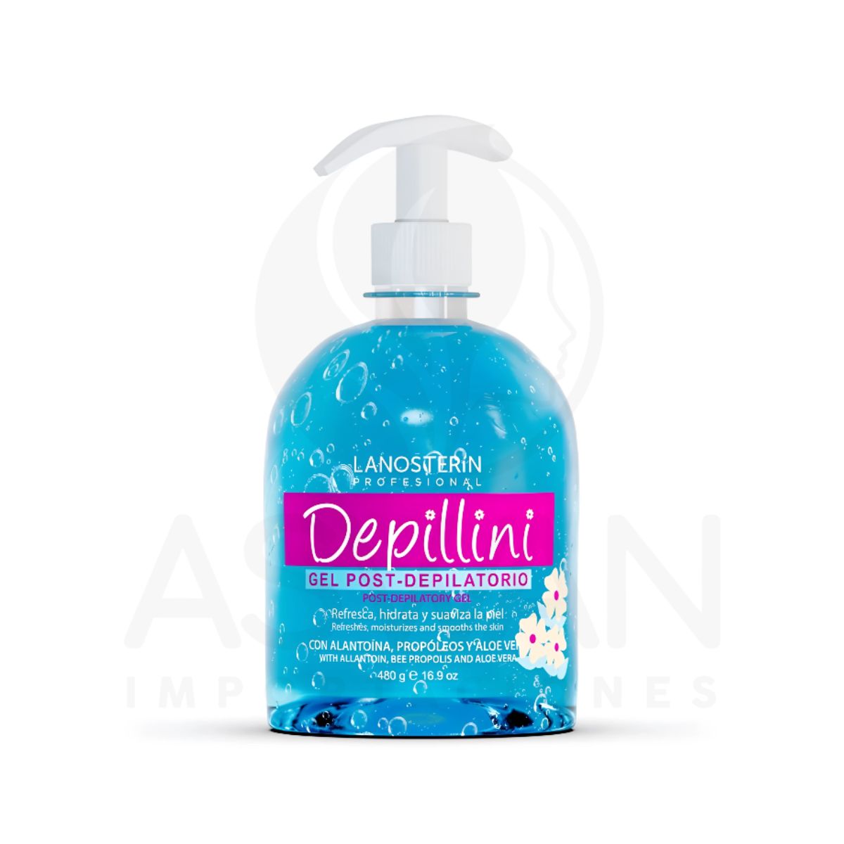 GENERICO - Depillini Gel Post Depilatorio 480gr - LANOSTERIN