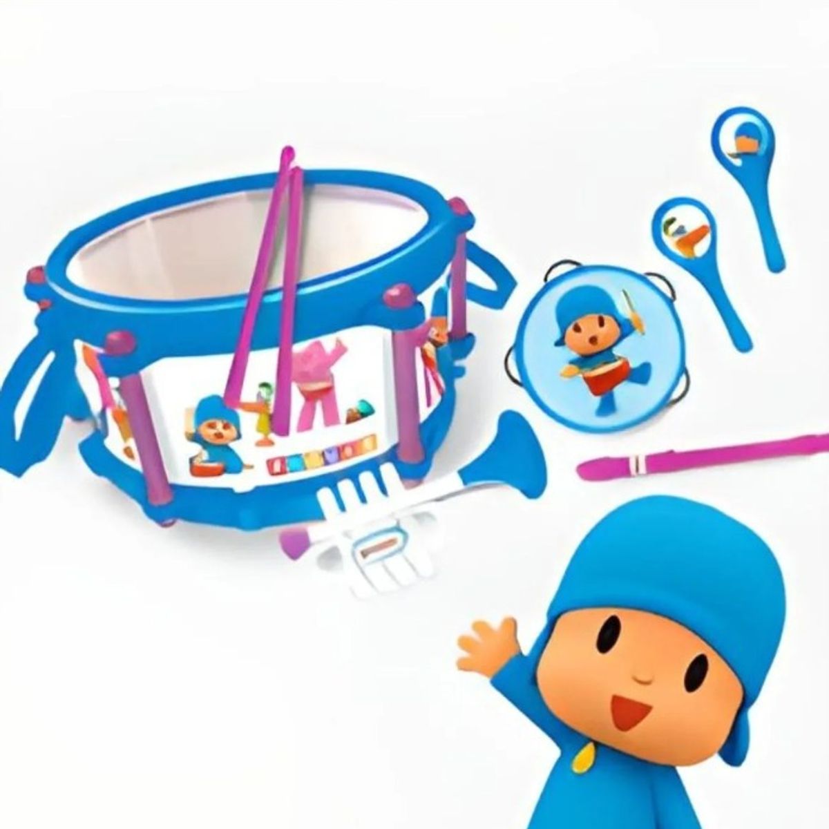 GENERICO - Set De 6 Instrumentos Musicales Pocoyo..
