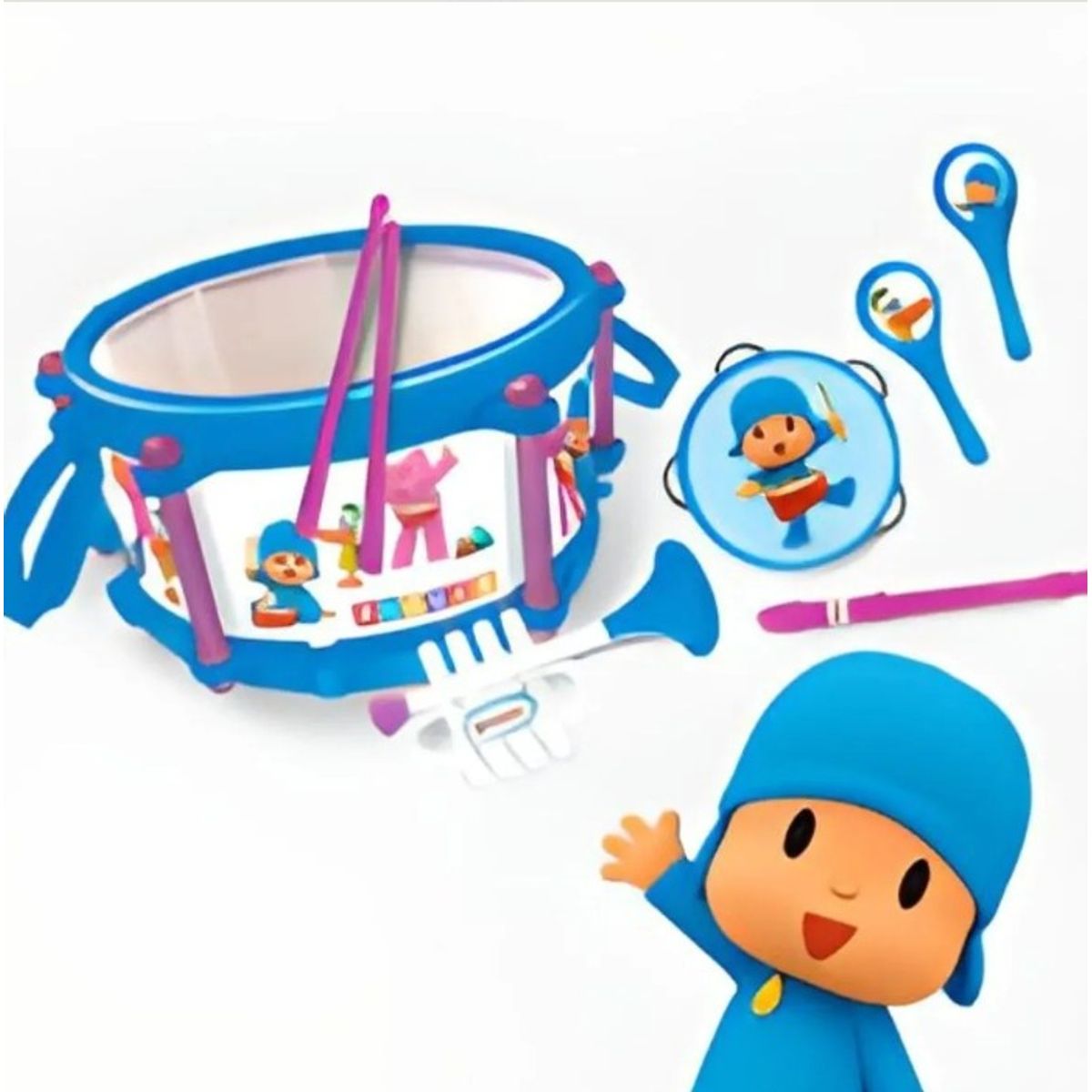 GENERICO - Set De 6 Instrumentos Musicales Pocoyo..
