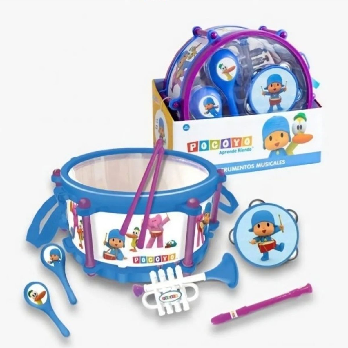 GENERICO - Set De 6 Instrumentos Musicales Pocoyo..