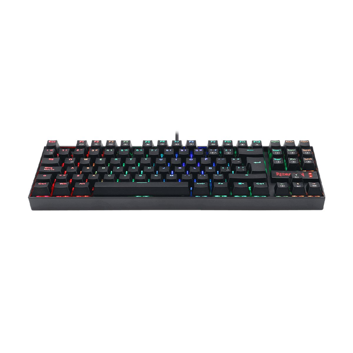REDRAGON - Redragon Kumara K552 RGB Red Switch Teclado Mecánico - Negro