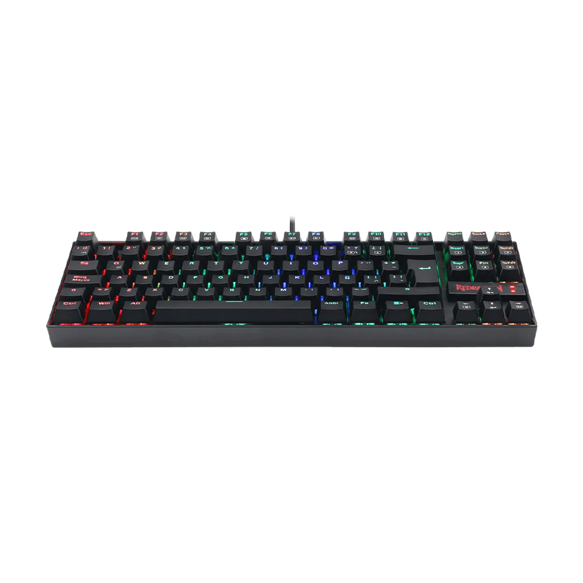 REDRAGON - Redragon Kumara K552 RGB Red Switch Teclado Mecánico - Negro