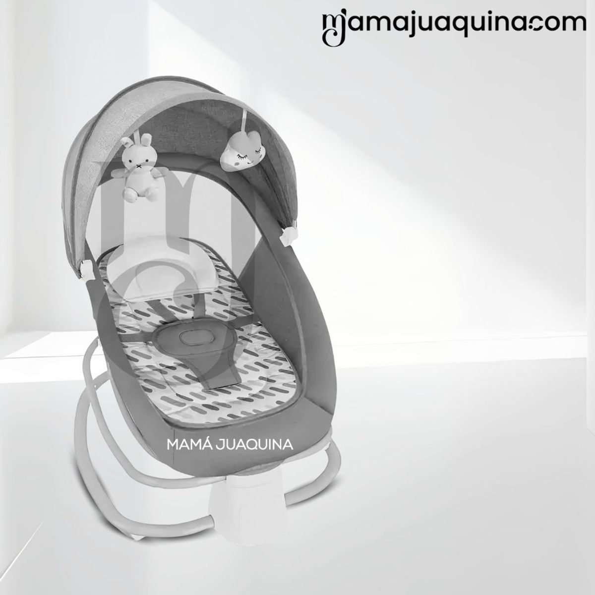 BABY - Mecedora Plegable Eléctrica para Bebés «DOLLY II» Blue