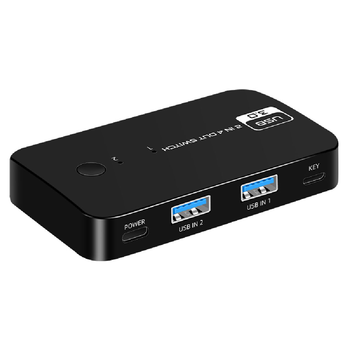 GENERICO - Switch Extensor USB3.0 2 Entradas 4 salidas