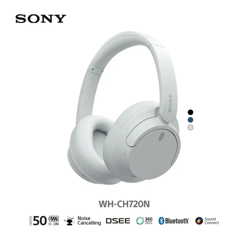 SONY - Audífonos Bluetooth Sony WH-CH720N Noise Cancelling