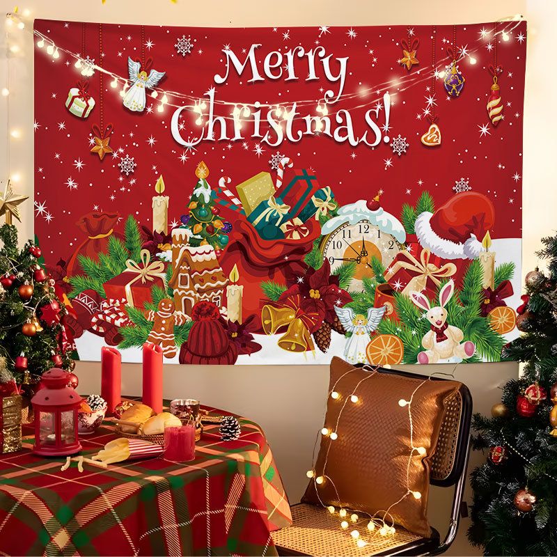 GENERICO - Telon navideño fondo para pared 200cmm x 180cm