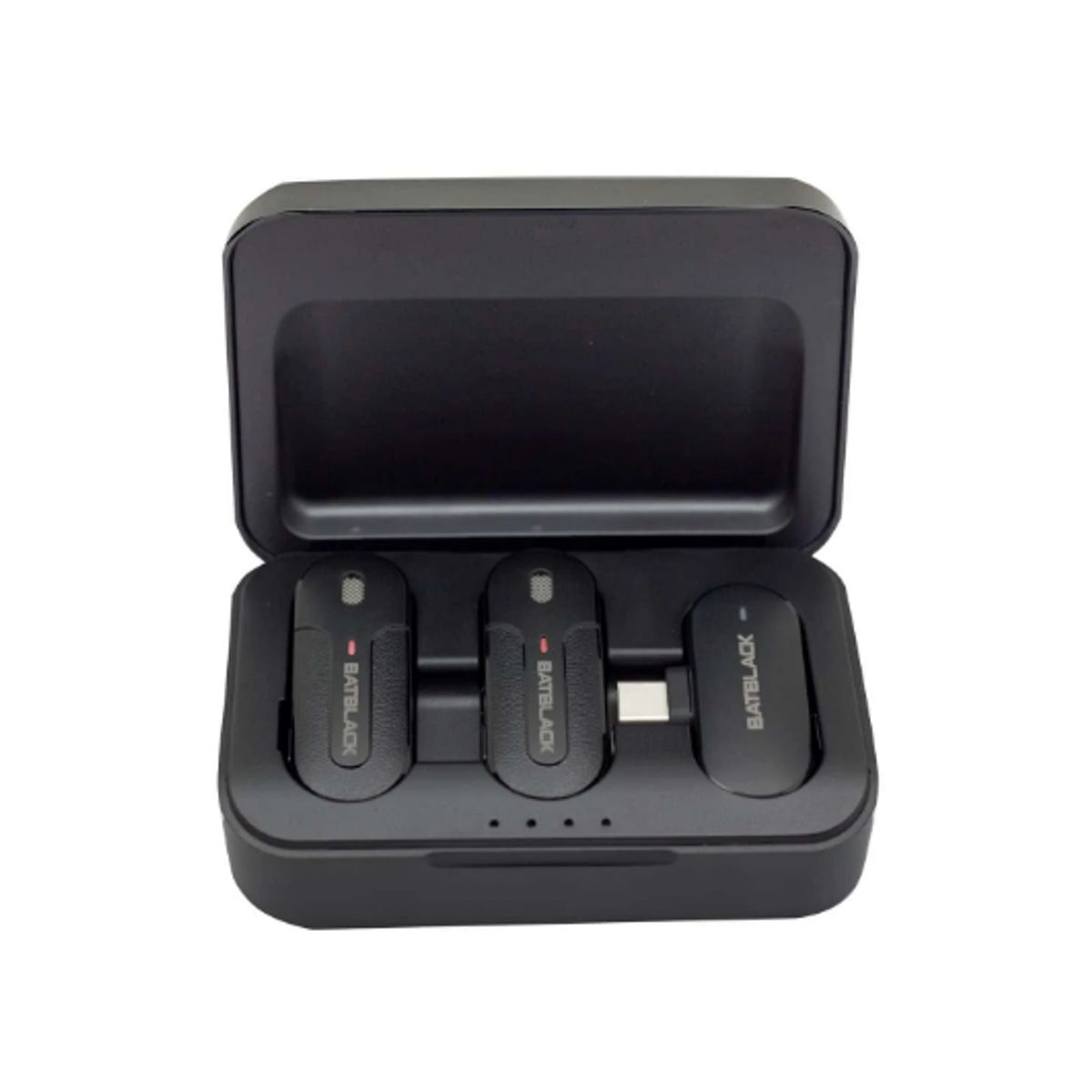 BATBLACK - Kit Micrófono Solapero Omnidireccional BT-M8-2 BATBLACK